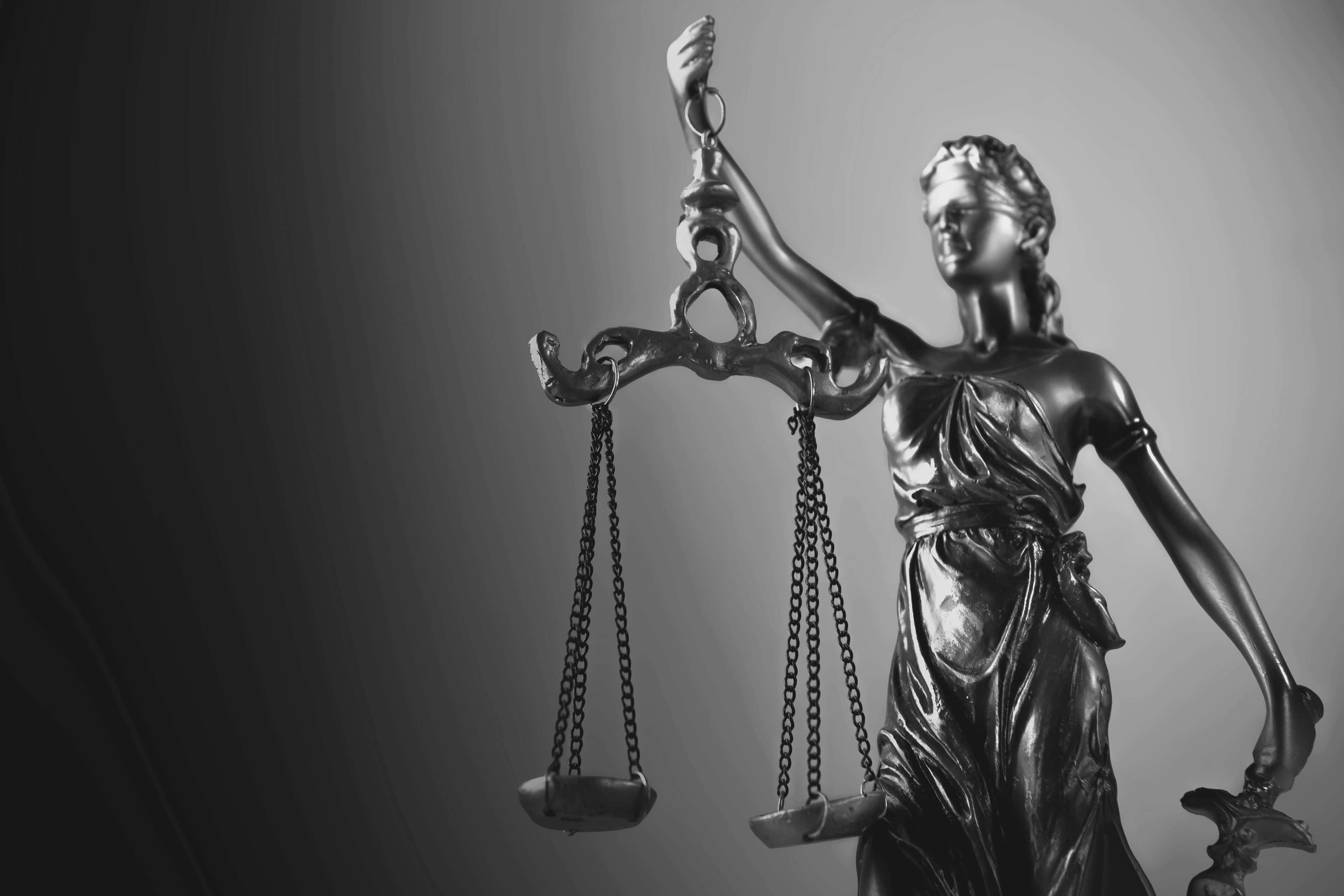 Lady Justice statue